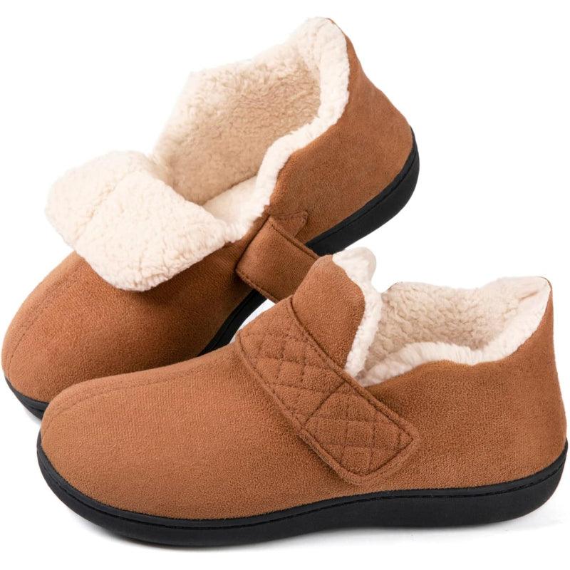 Diabetic Comfort Slippers – Adjustable Support for Indoor - Cloud Cushion Slides