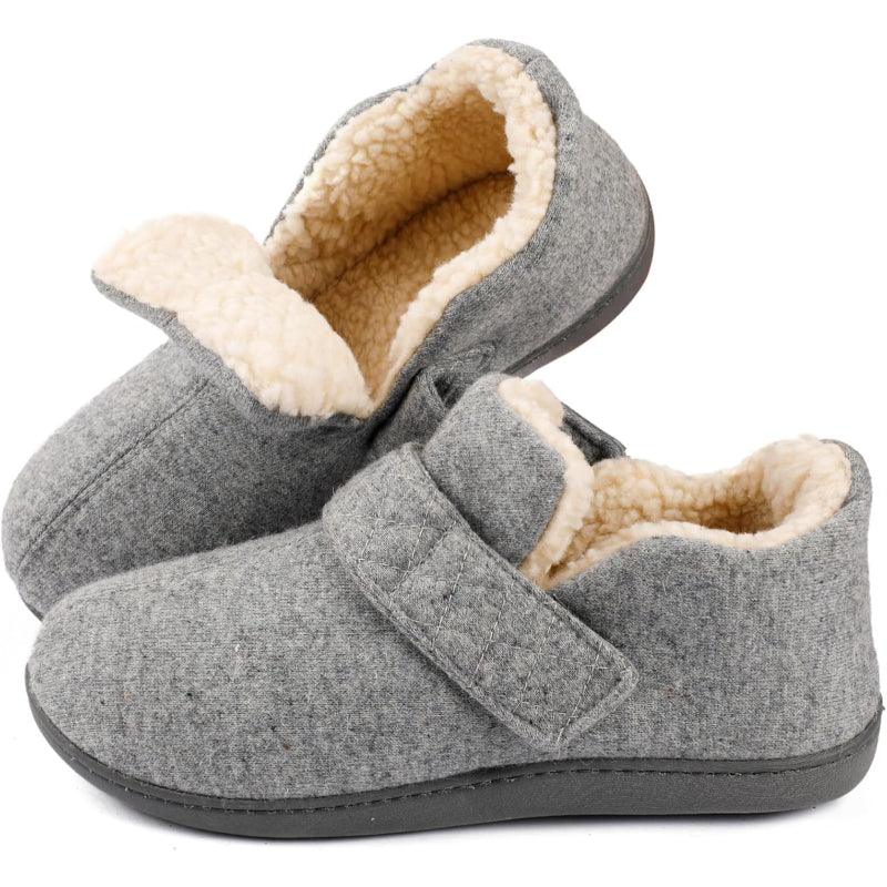 Diabetic Comfort Slippers – Adjustable Support for Indoor - Cloud Cushion Slides