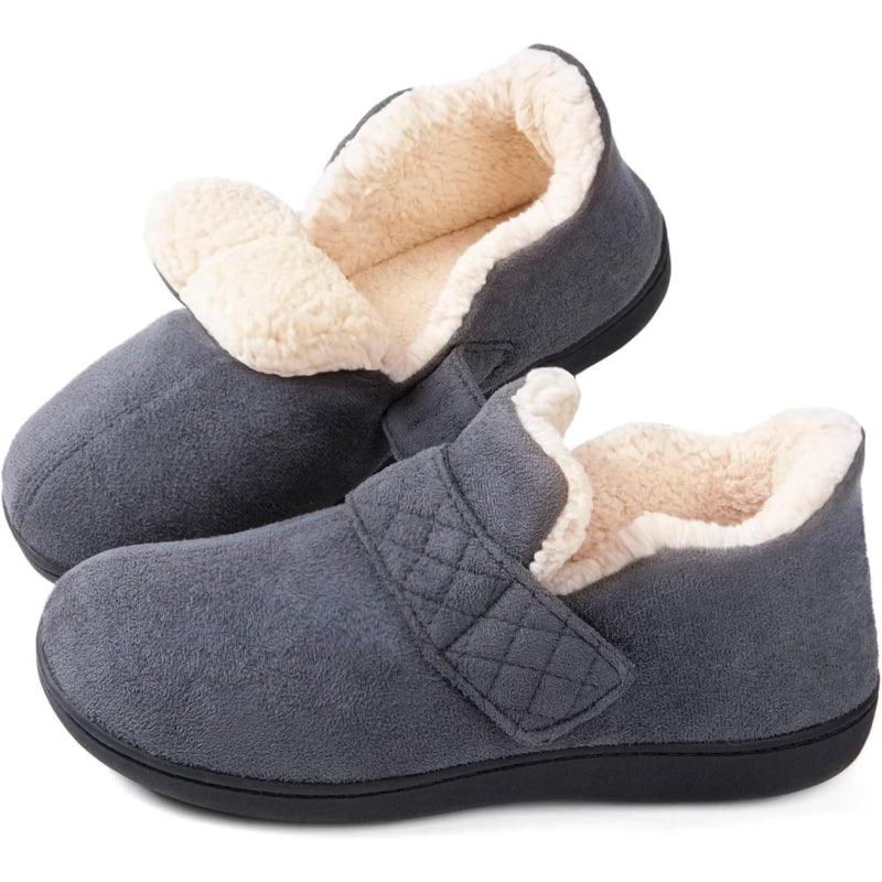 Diabetic Comfort Slippers – Adjustable Support for Indoor - Cloud Cushion Slides