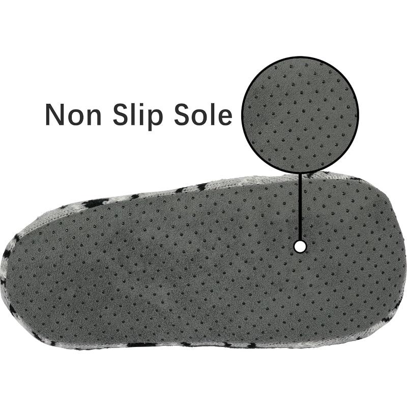 Christmas Print Slipper Socks – Cozy Festive Warmth - Cloud Cushion Slides