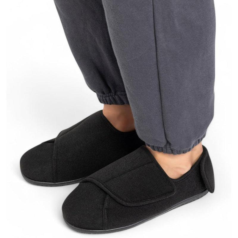 Adjustable Arthritis Slippers – Comfort and Plush Support - Cloud Cushion Slides