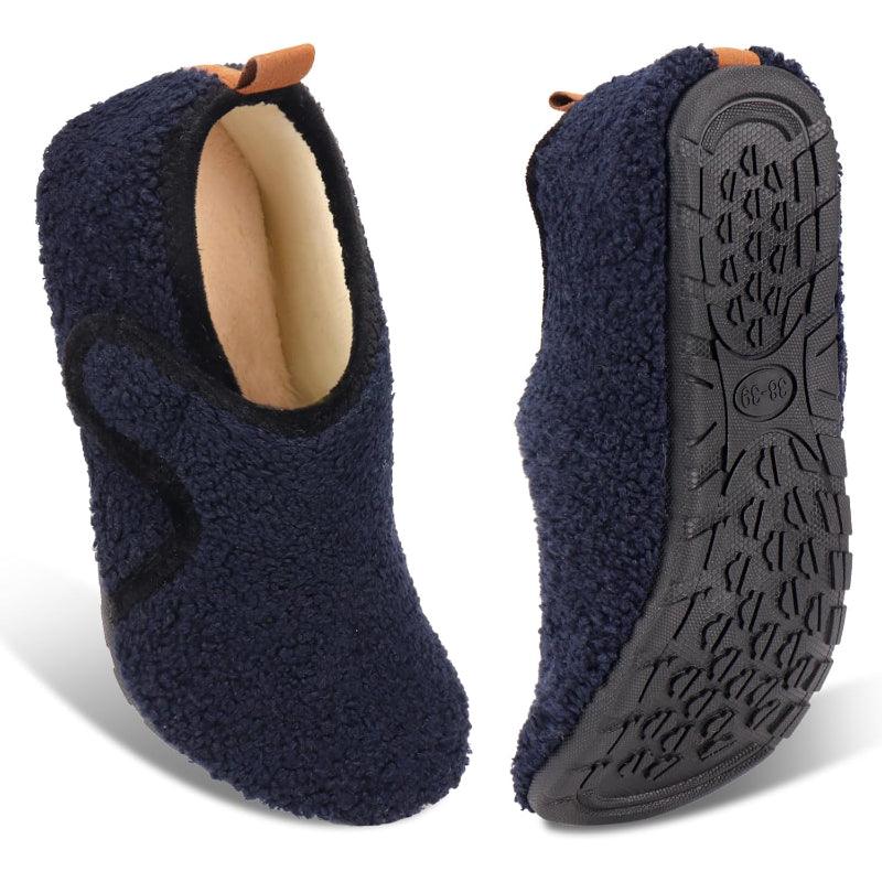 Lightweight Fleece Lined Slippers – Cozy Comfort with Secure Traction - Cloud Cushion Slides