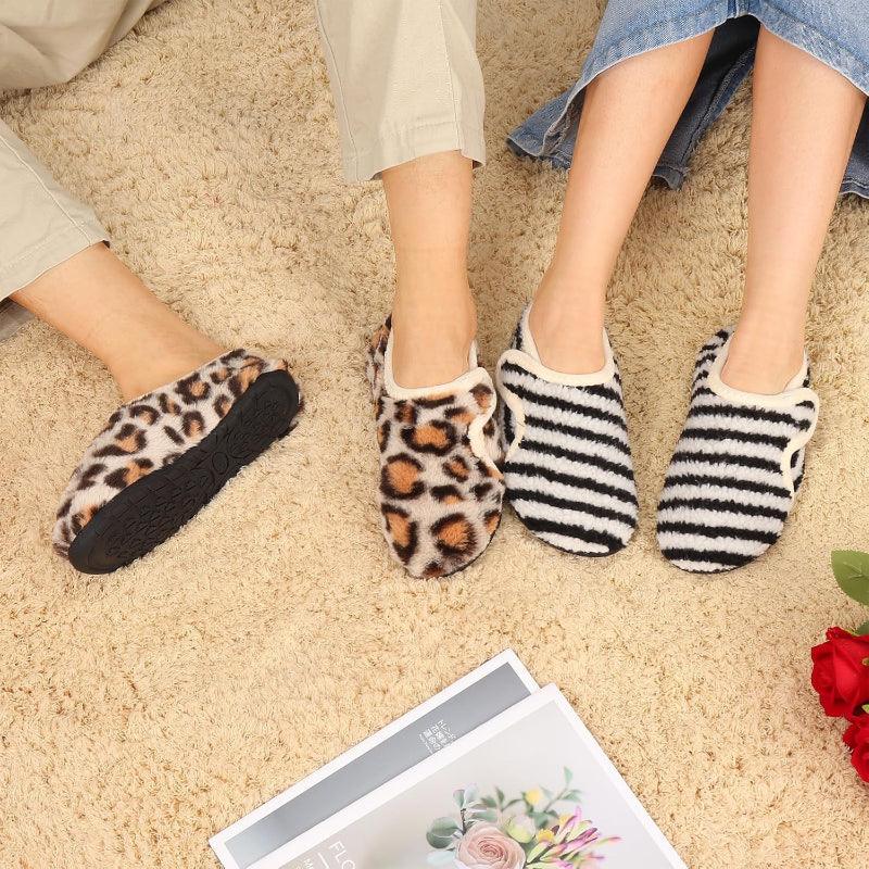 Lightweight Fleece Lined Slippers – Cozy Comfort with Secure Traction - Cloud Cushion Slides