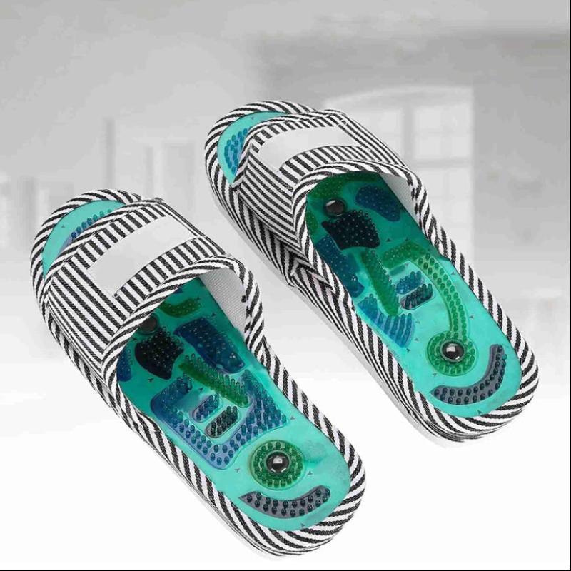 Magnetic Acupoint Slippers – Comfort and Circulation Support - Cloud Cushion Slides