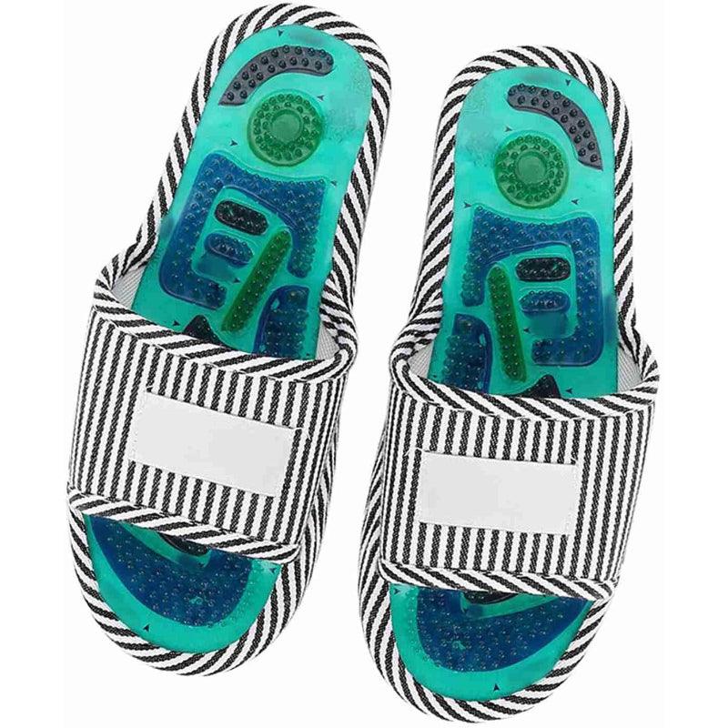 Magnetic Acupoint Slippers – Comfort and Circulation Support - Cloud Cushion Slides