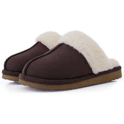 Outdoor Fuzzy Memory Foam Slippers