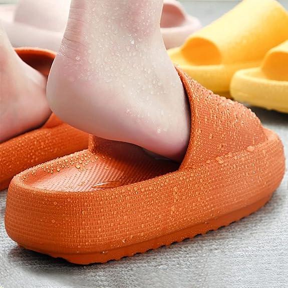 Thick Sole Slides – Unmatched Comfort for Everyday Wear - Cloud Cushion Slides