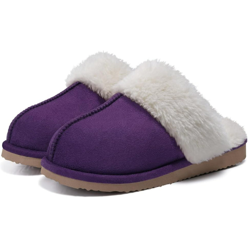 Outdoor Fuzzy Memory Foam Slippers