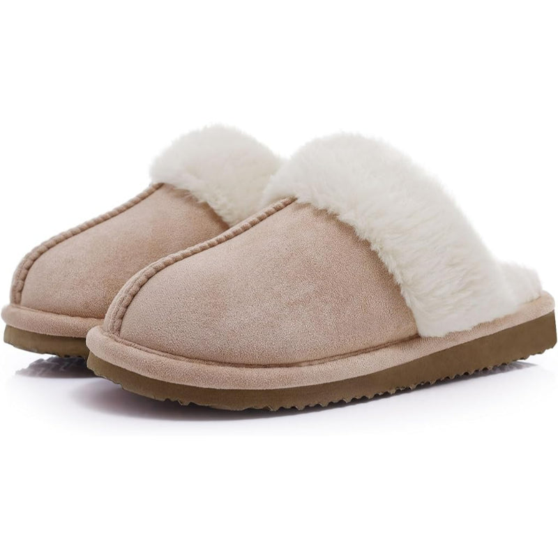 Outdoor Fuzzy Memory Foam Slippers