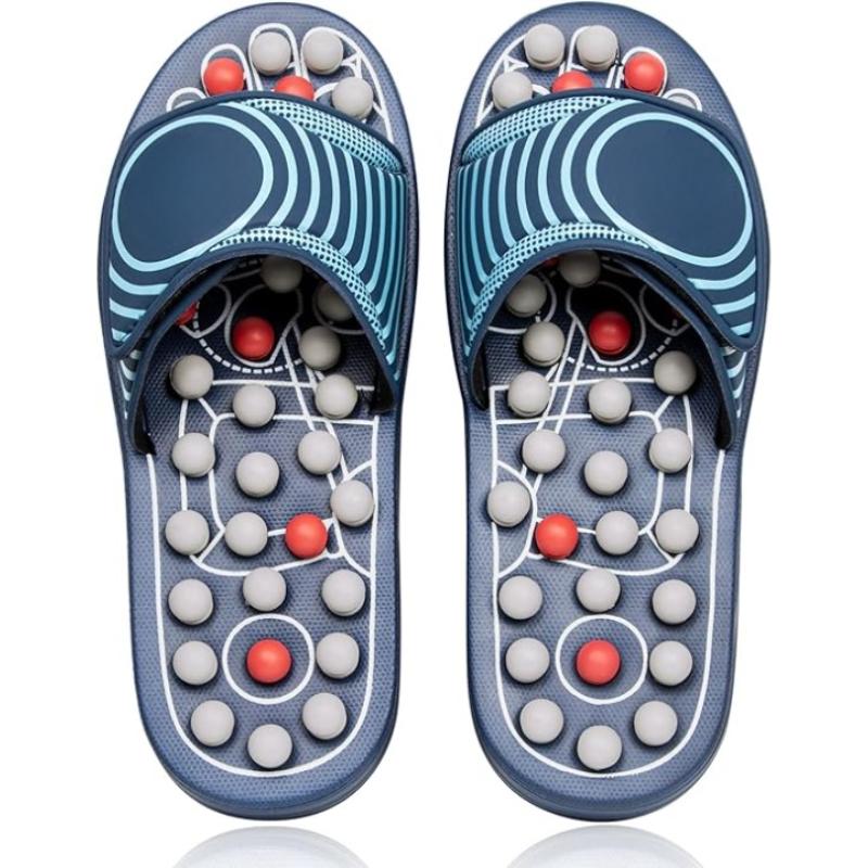 Plantar Fasciitis Massage Slippers – Therapeutic Relief for Foot Pain - Cloud Cushion Slides