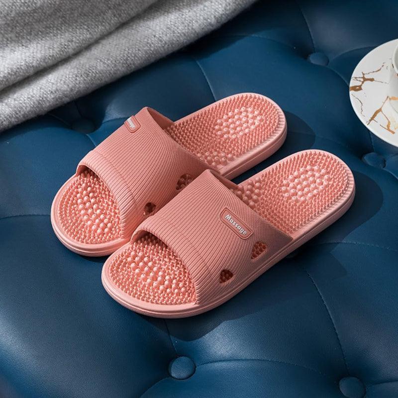 Acupressure Massaging Slippers – Relieve Foot Pressure - Cloud Cushion Slides