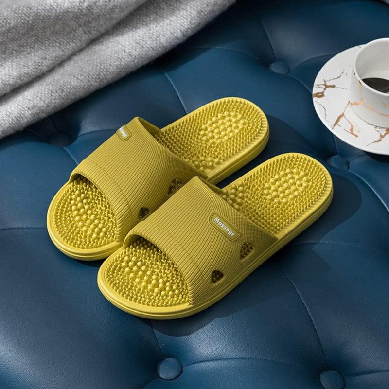 Acupressure Massaging Slippers – Relieve Foot Pressure - Cloud Cushion Slides