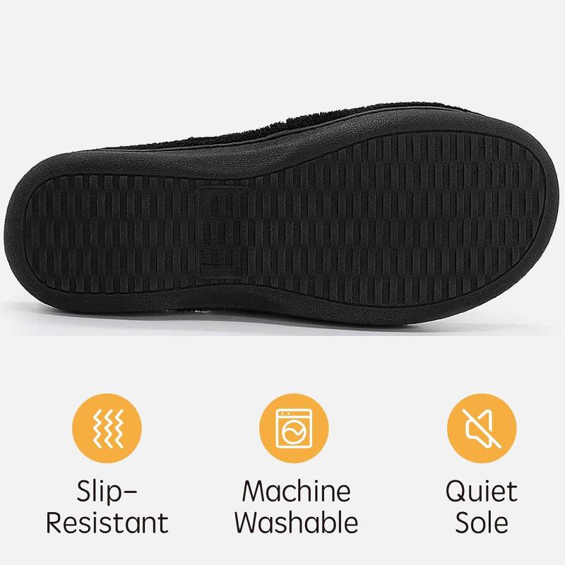 Memory Foam Diabetic Slippers – Cushioned Comfort for Foot Relief - Cloud Cushion Slides