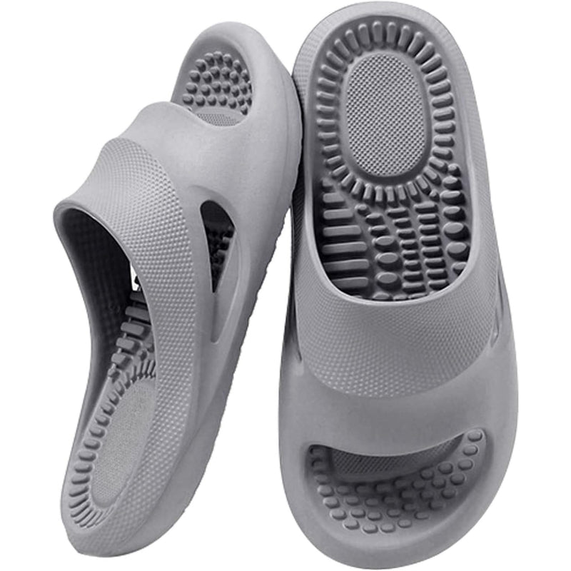 Home Gym Bath Massaging Slippers – Foot Relief and Relaxation - Cloud Cushion Slides