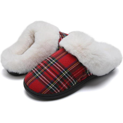 Christmas Pattern Anti Slippers – Cozy Festive Comfort - Cloud Cushion Slides