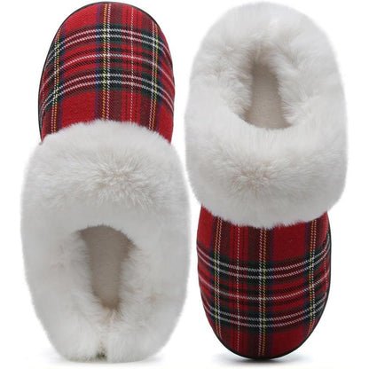 Christmas Pattern Anti Slippers – Cozy Festive Comfort - Cloud Cushion Slides