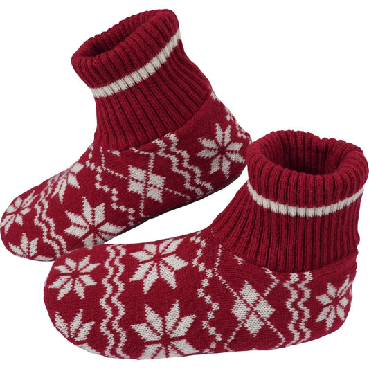 Christmas Print Comfy Grip Slipper Socks