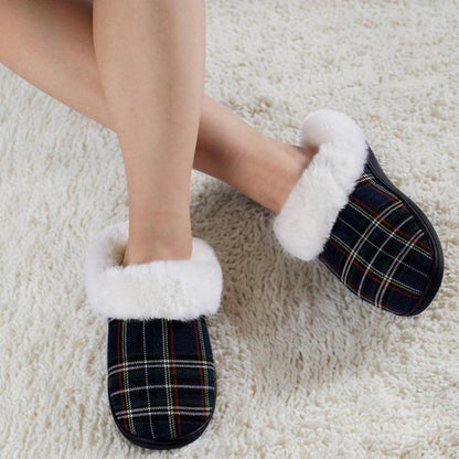 Christmas Pattern Anti Slippers – Cozy Festive Comfort - Cloud Cushion Slides