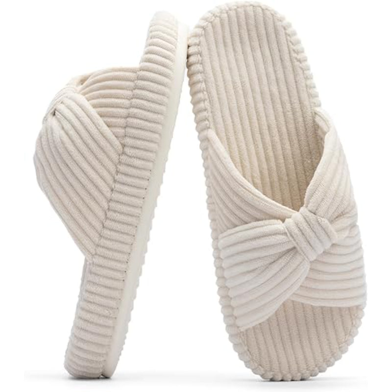 Comfy Corduroy Indoor Slippers