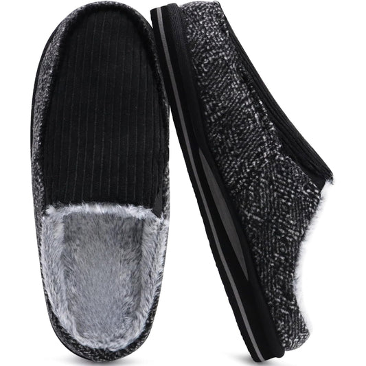 Corduroy Warm House Orthopedic Slippers