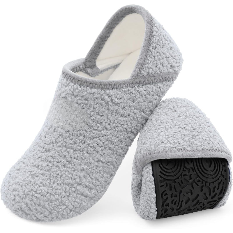 Cozy Rubber Sole Diabetic Slippers