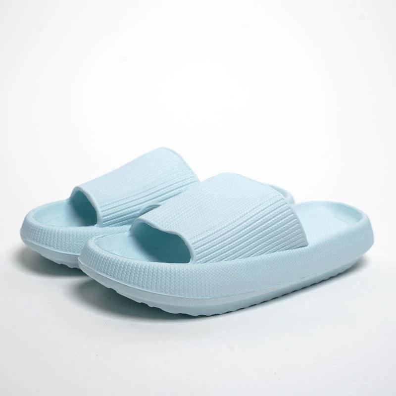 Thick Sole Slides – Designed for Everyday Ease And Comfort - Cloud Cushion Slides