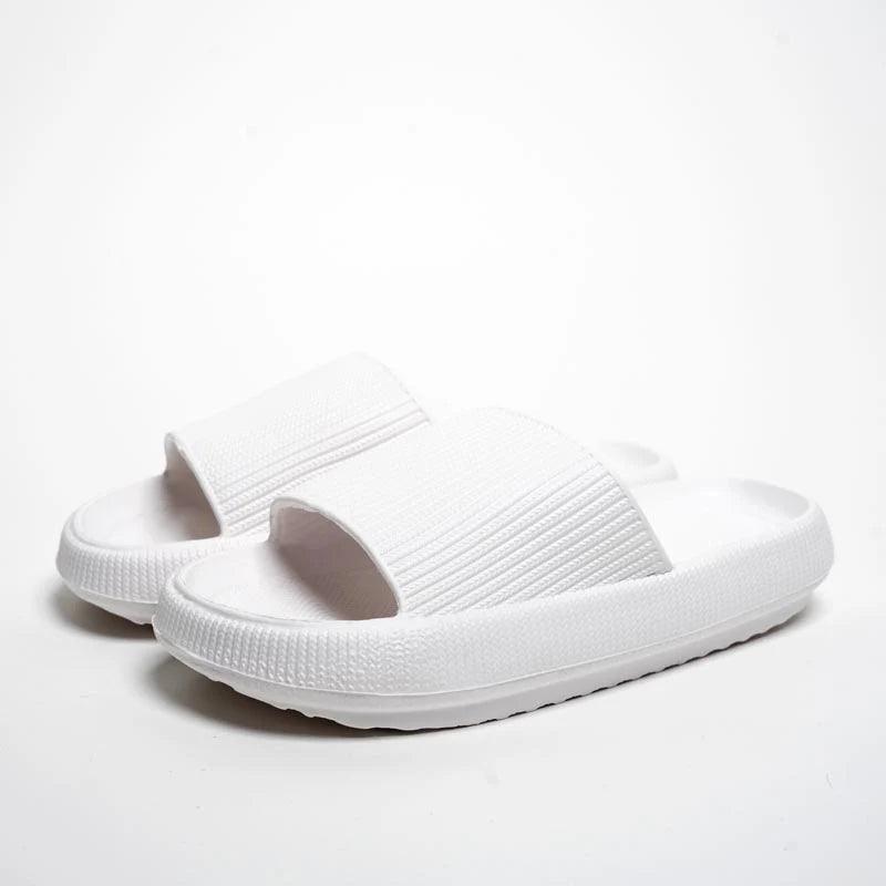 Thick Sole Slides – Designed for Everyday Ease And Comfort - Cloud Cushion Slides