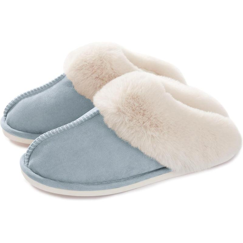 Fluffy Memory Foam Slippers – Soft and Supportive for Indoor Comfort - Cloud Cushion Slides