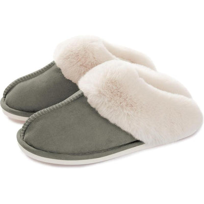 Fluffy Memory Foam Slippers – Soft and Supportive for Indoor Comfort - Cloud Cushion Slides