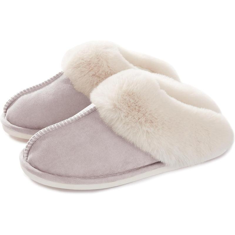 Fluffy Memory Foam Slippers – Soft and Supportive for Indoor Comfort - Cloud Cushion Slides