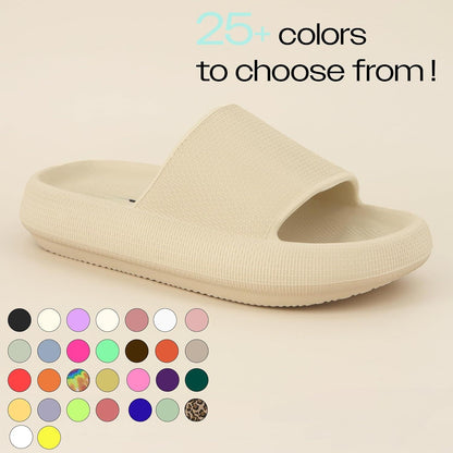 Feather Cloud Recovery Sandals – Lightweight Comfort for Everyday Wear - Cloud Cushion Slides