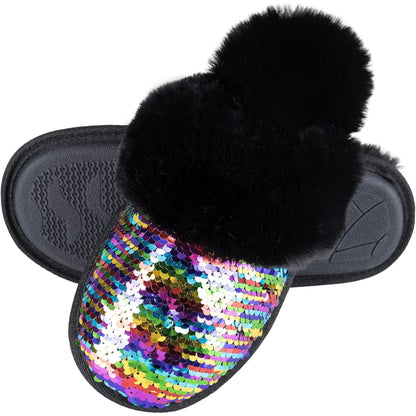 Fluffy Anti Skid Slippers