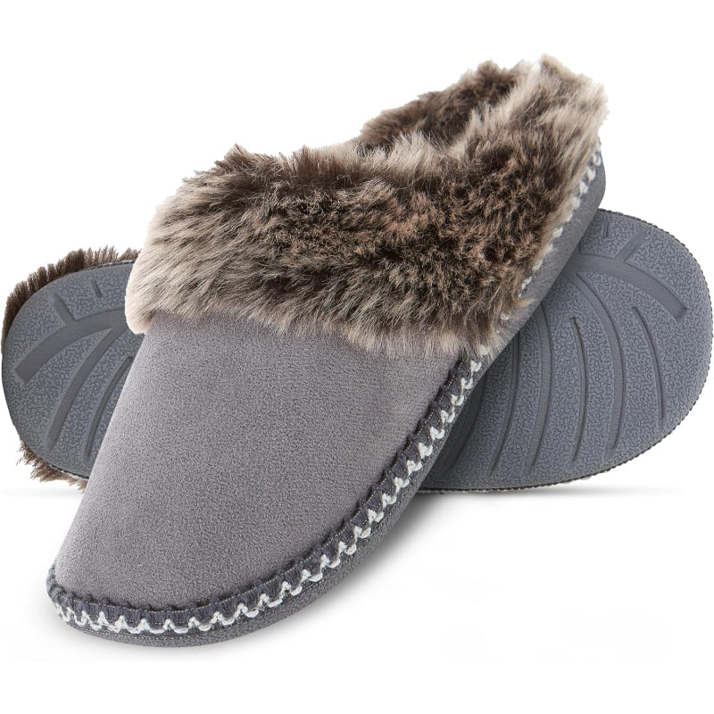 Fur Lined Anti Skid Slippers