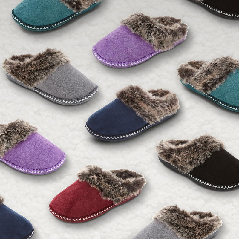 Fur Lined Anti Skid Slippers