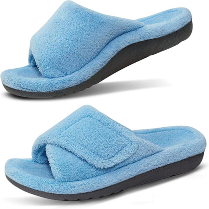 Plantar Fasciitis Slide Slippers – Lightweight Comfort for Everyday - Cloud Cushion Slides