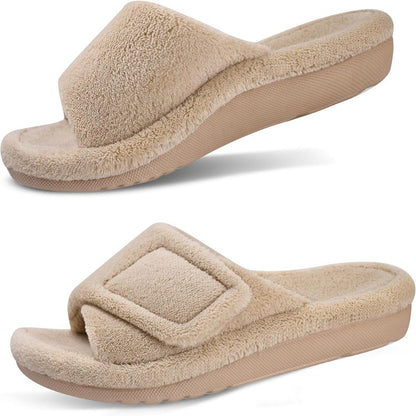 Plantar Fasciitis Slide Slippers – Lightweight Comfort for Everyday - Cloud Cushion Slides
