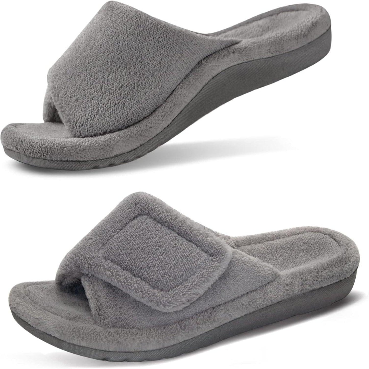 Plantar Fasciitis Slide Slippers – Lightweight Comfort for Everyday - Cloud Cushion Slides