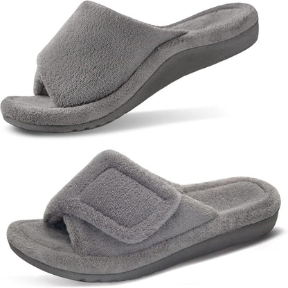 Plantar Fasciitis Slide Slippers – Lightweight Comfort for Everyday - Cloud Cushion Slides