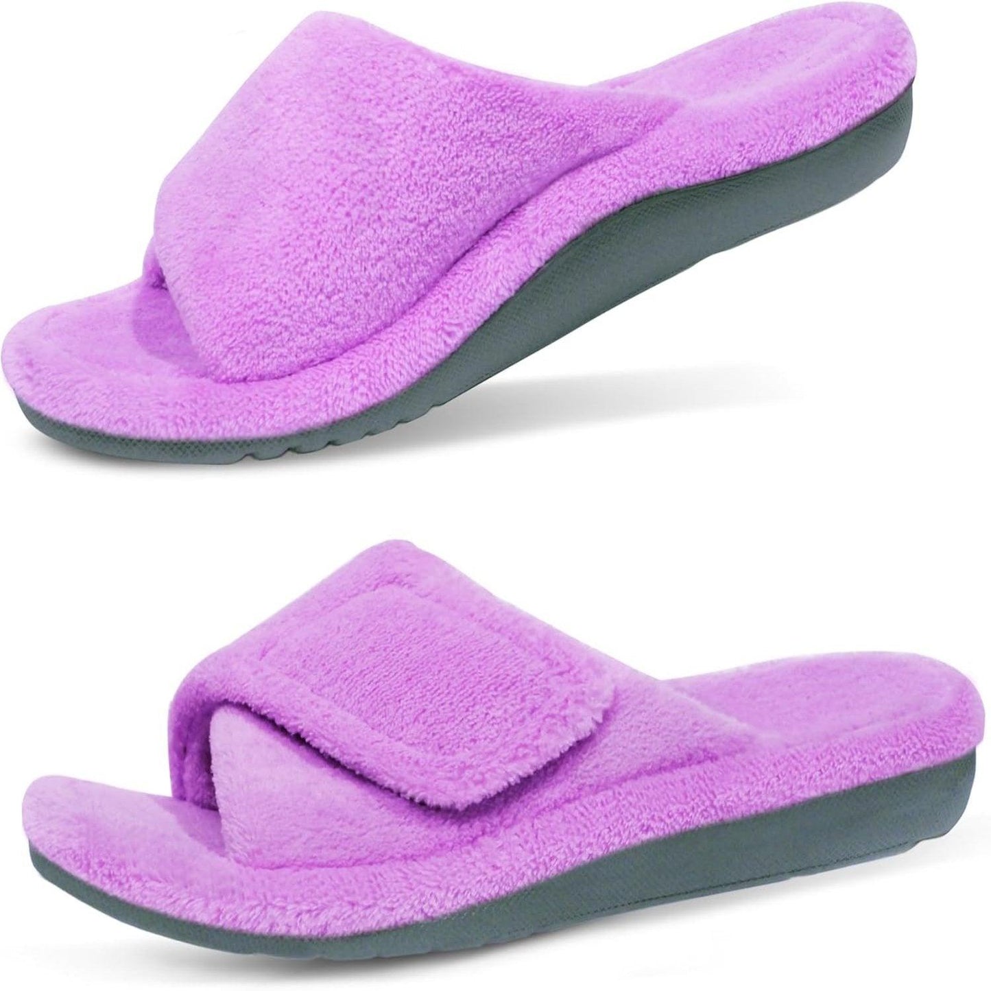 Plantar Fasciitis Slide Slippers – Lightweight Comfort for Everyday - Cloud Cushion Slides