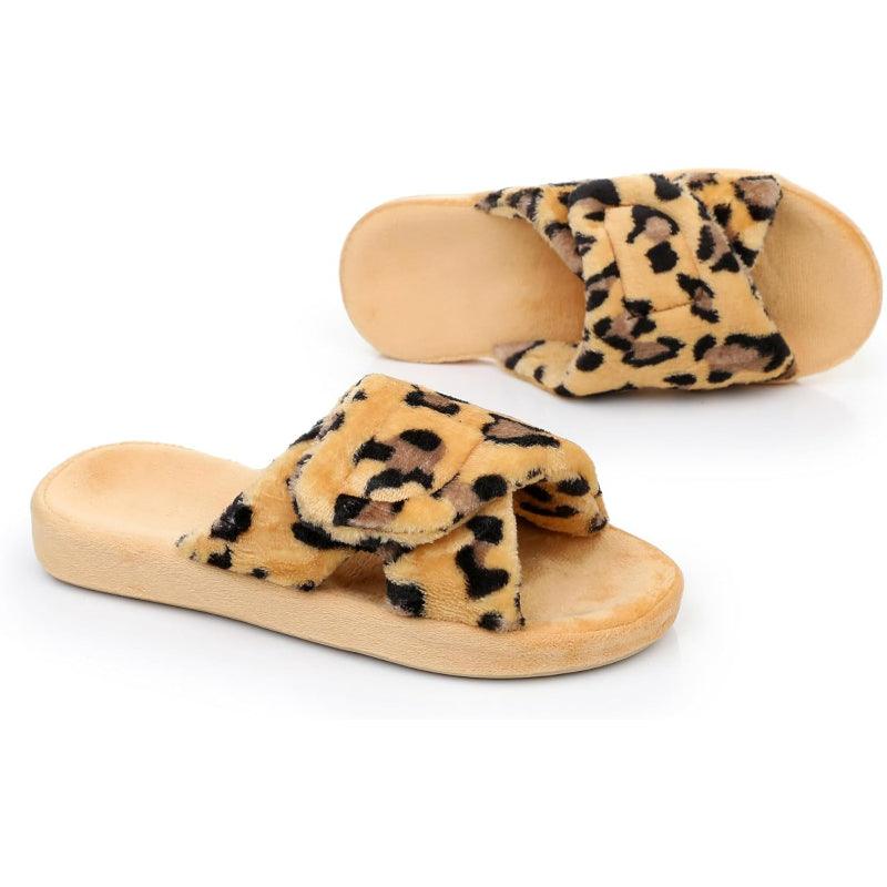Fuzzy Arthritis Friendly Slippers – Cozy Comfort with Support - Cloud Cushion Slides
