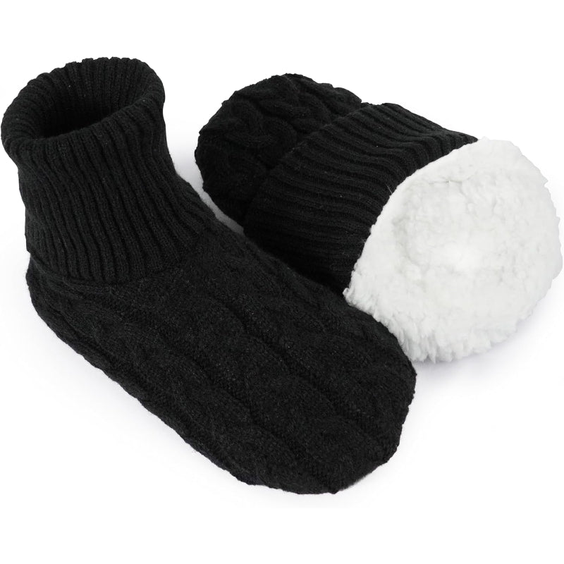 Fuzzy Cozy Comfy Grip Slipper Socks