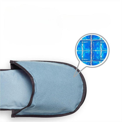 Cotton Gel Infused Slippers – Cooling Relief for Tired Feet - Cloud Cushion Slides