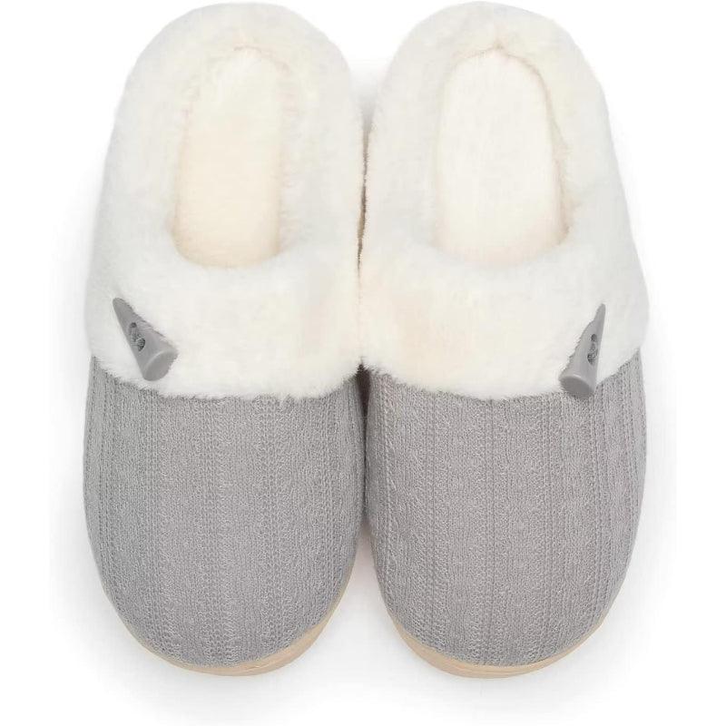 Plush Memory Foam Slippers – Snug Fit and Gentle Cushioning - Cloud Cushion Slides