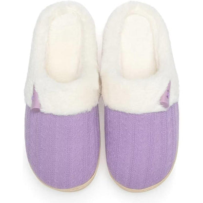 Plush Memory Foam Slippers – Snug Fit and Gentle Cushioning - Cloud Cushion Slides