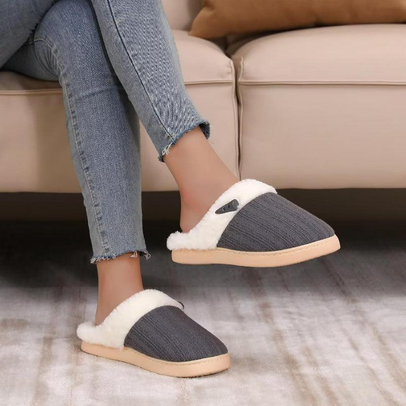 Memory Foam Slippers – Plush Comfort Cozy Indoor Wear - Cloud Cushion Slides