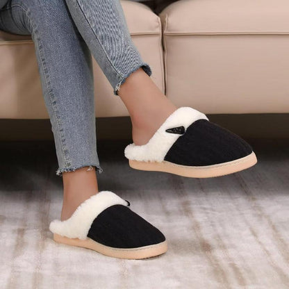 Plush Memory Foam Slippers – Snug Fit and Gentle Cushioning - Cloud Cushion Slides