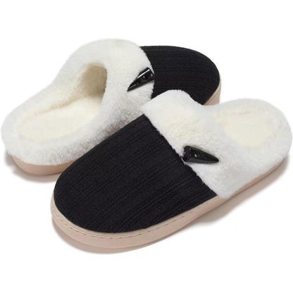 Plush Memory Foam Slippers – Snug Fit and Gentle Cushioning - Cloud Cushion Slides