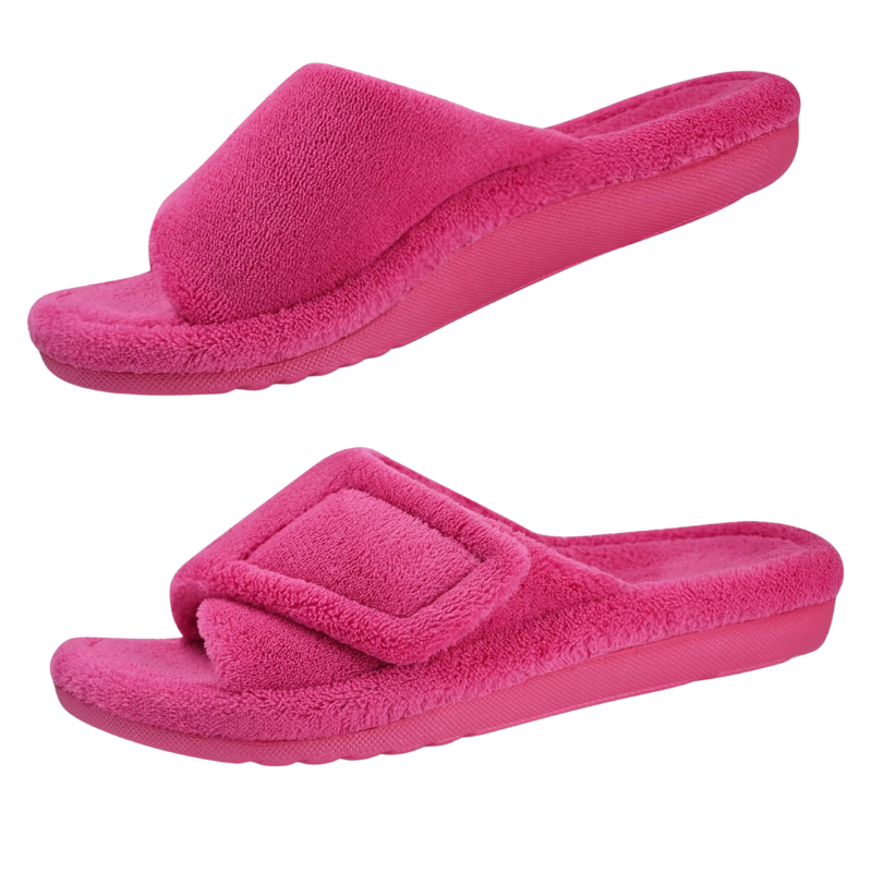 Orthopedic House Slippers – Adjustable Comfort for Everyday Wear - Cloud Cushion Slides