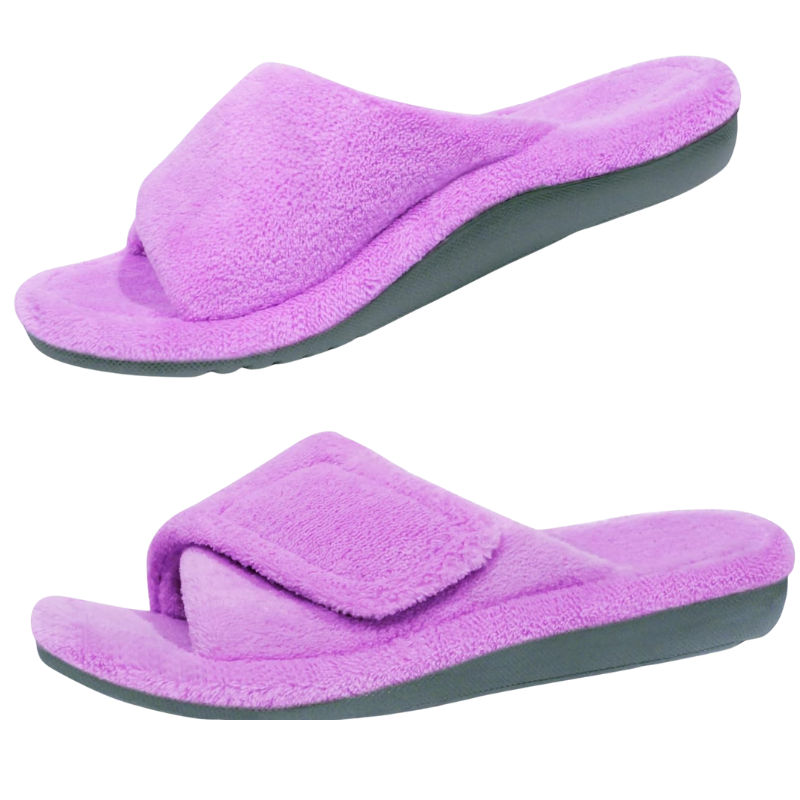 Orthopedic House Slippers – Adjustable Comfort for Everyday Wear - Cloud Cushion Slides