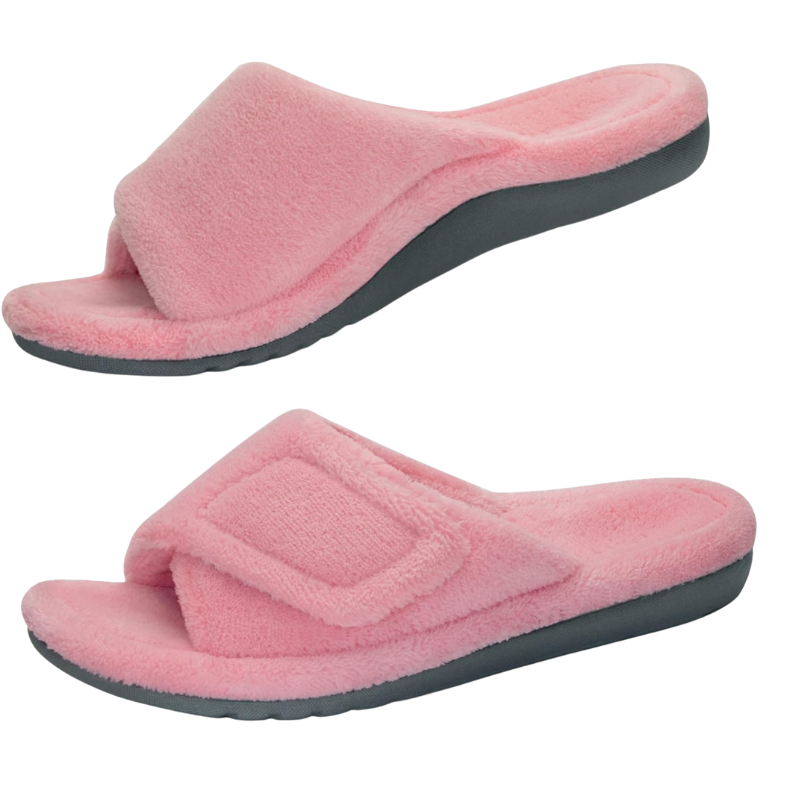 Orthopedic House Slippers – Adjustable Comfort for Everyday Wear - Cloud Cushion Slides